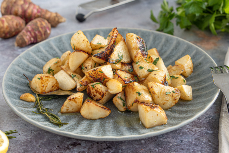 Topinambur in der Pfanne zubereiten Rezept eat.de