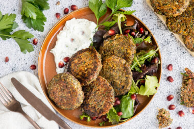 vegetarische Linsenfrikadellen