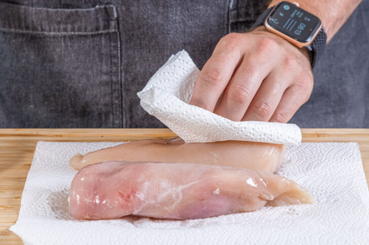 Fleisch abtropfen