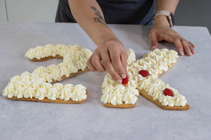 Number Cake dekorieren
