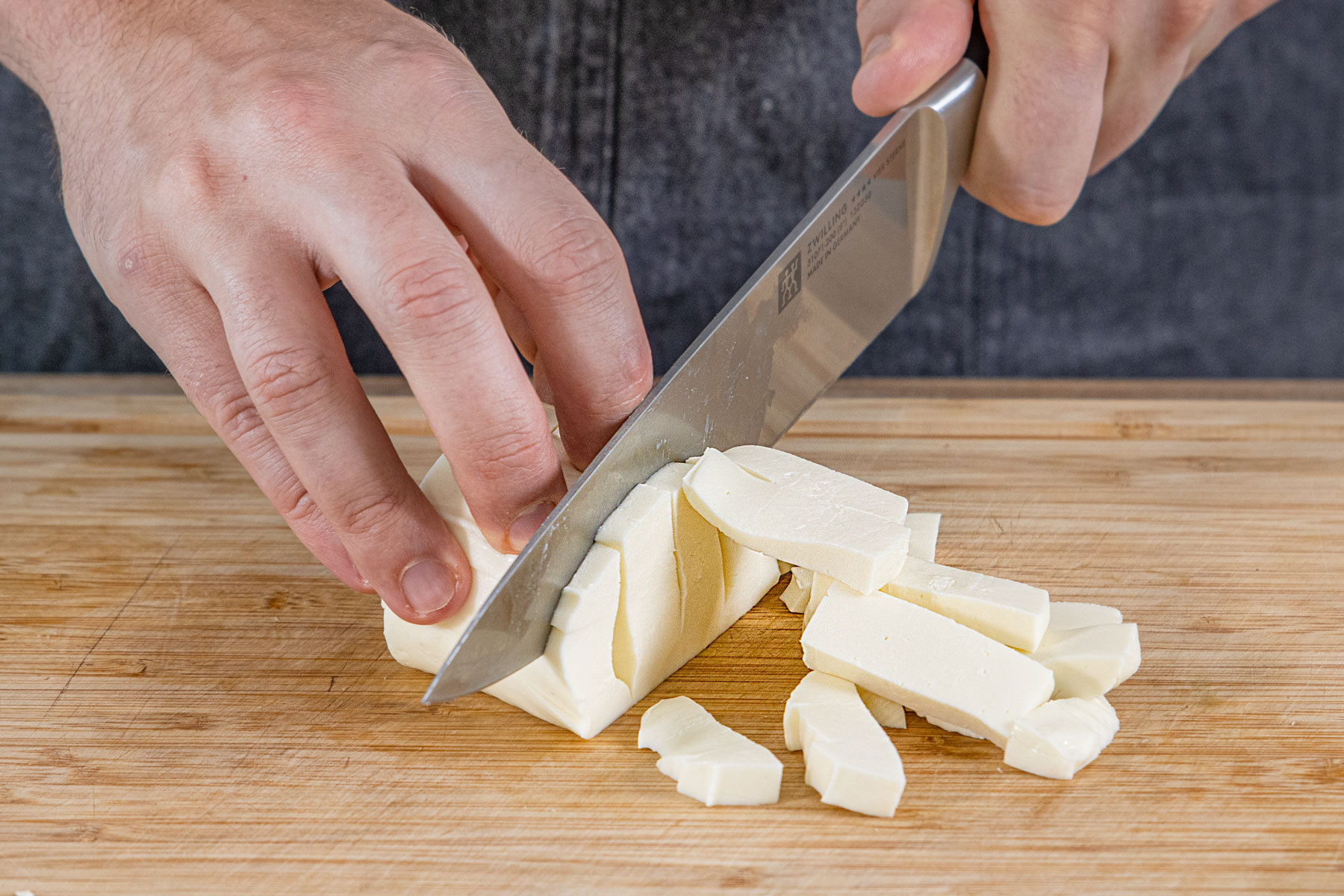 Käse würfeln