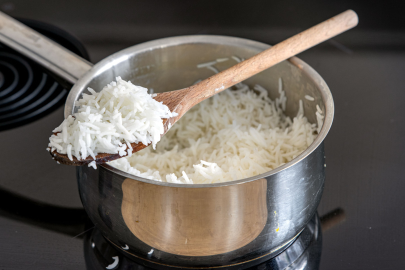 gekochter Basmati Reis