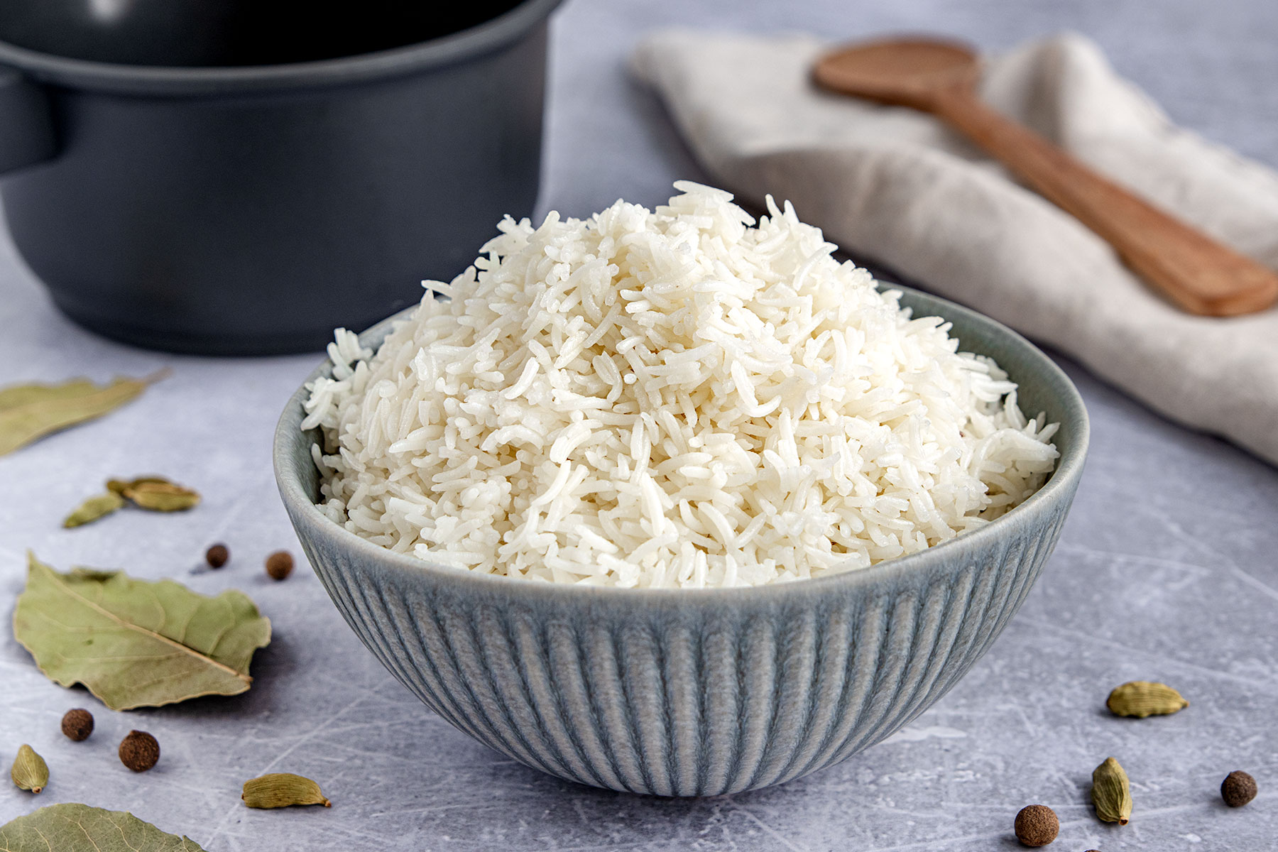 Zubereitung: Basmati-Reis richtig kochen | Rezept - eat.de