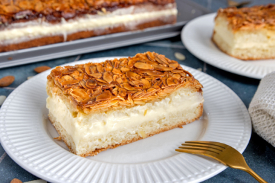 Bienenstich ohne Hefe