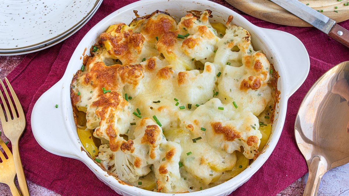 Blumenkohl-Kartoffel-Gratin | Rezept