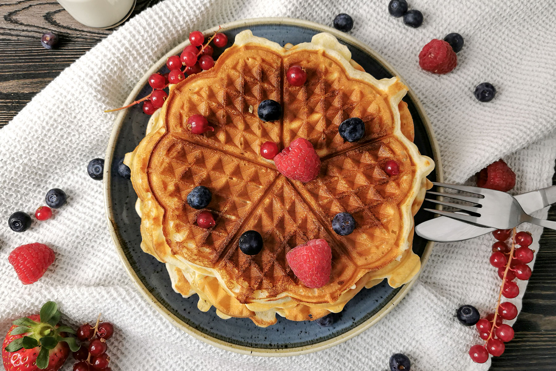 Skyr-Waffeln | Rezept - eat.de