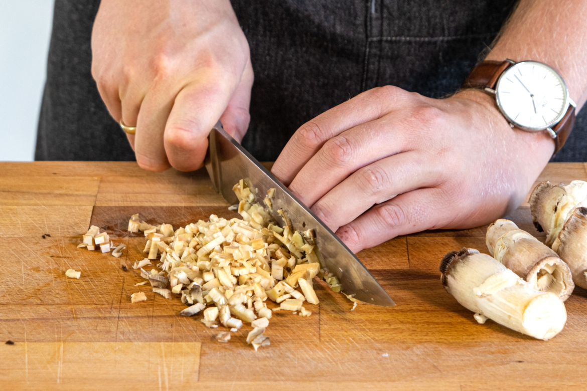 Gefüllte Champignons aus dem Backofen | Rezept