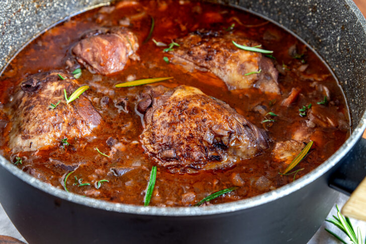 Coq au Vin Original-Rezept
