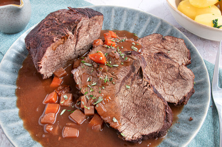 Falsches Filet schmoren