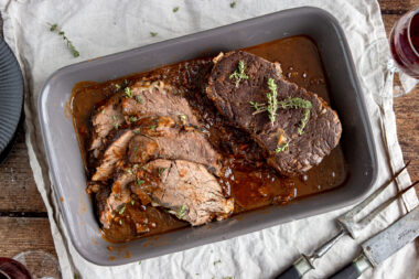 Geschmorte Hochrippe nach Omas Rezept