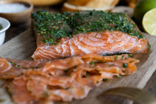 Graved Lachs beizen