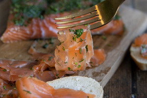 Graved Lachs beizen