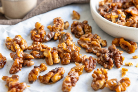 Karamellisierte Walnüsse