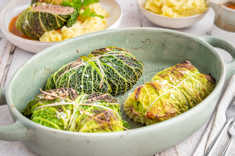 Kohlrouladen mit Wirsing