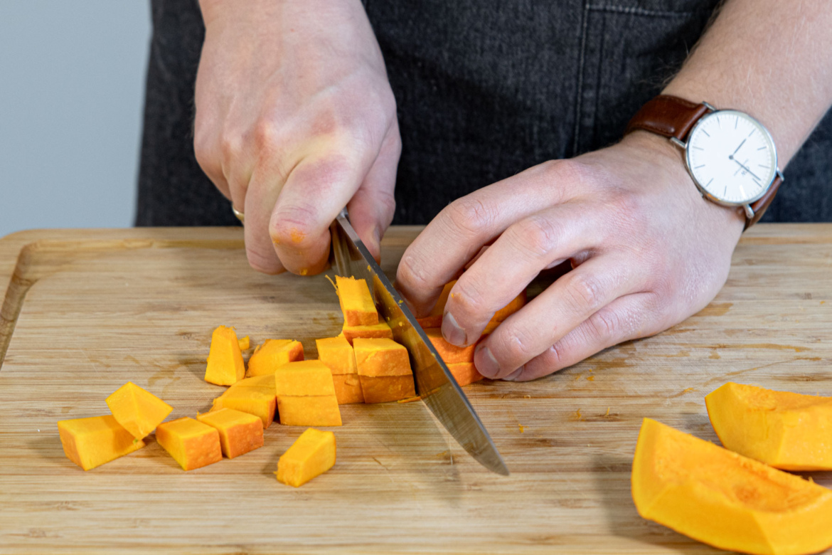 Kürbisquiche mit Ziegenkäse | Rezept