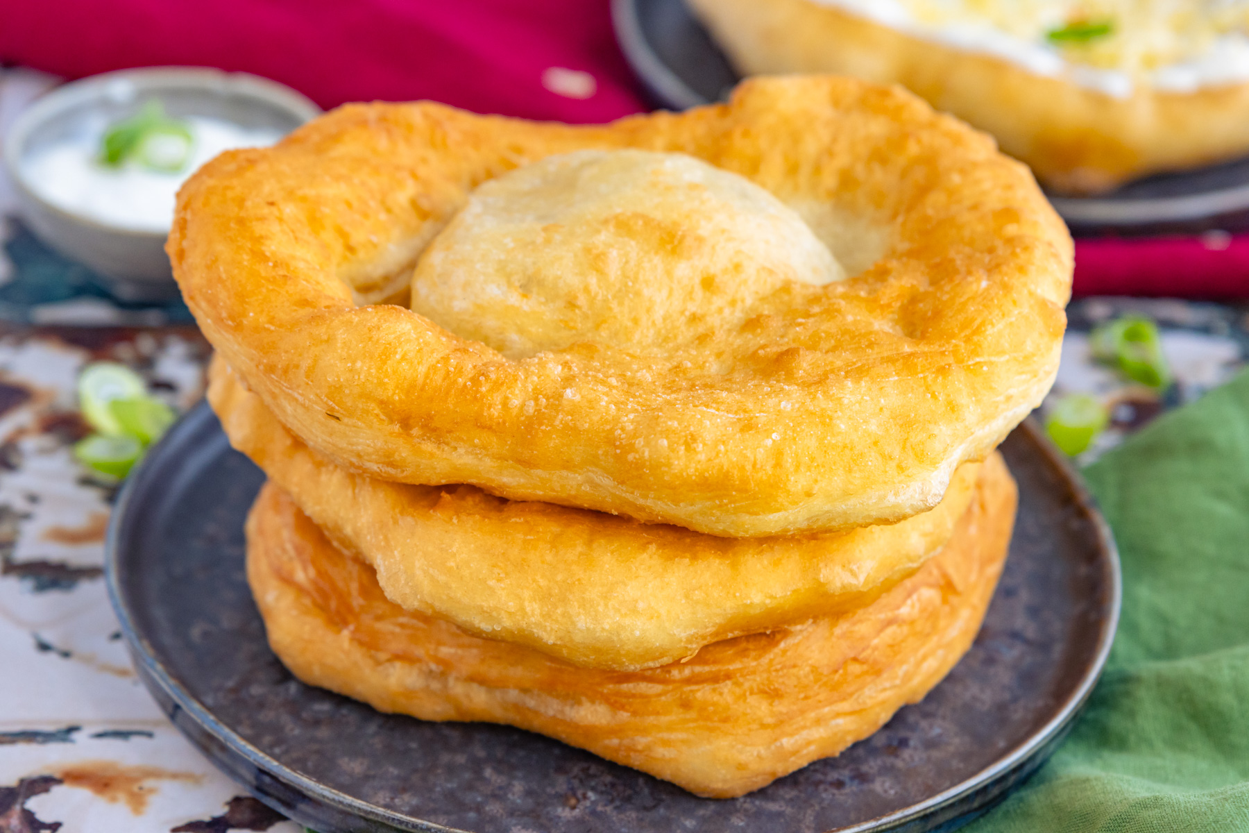 Ungarischen Langos-Teig selber machen