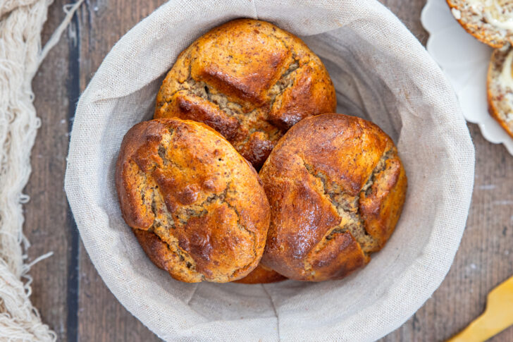 Low Carb Quarkbrötchen ohne Mehl