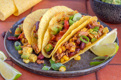 Mexikanische Tacos mit Hackfleisch