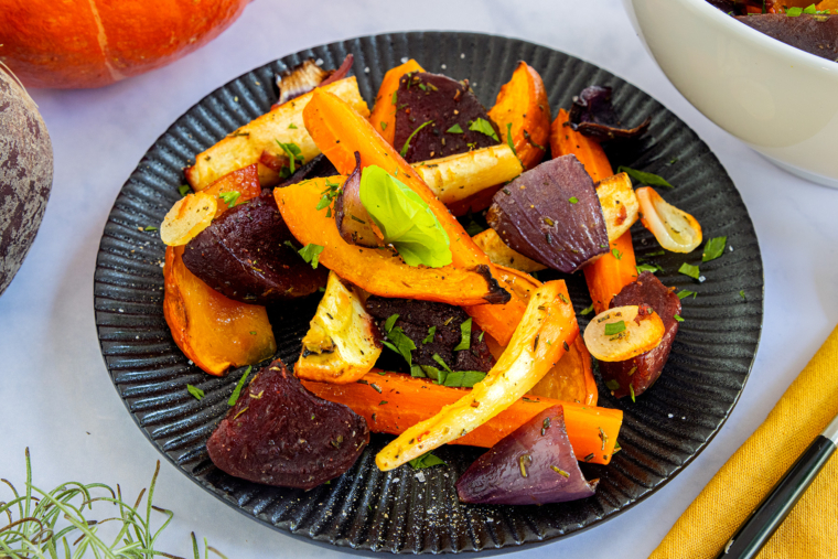 Ofengemüse mit Kürbis | Rezept - eat.de