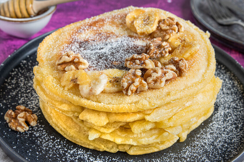 Pancakes ohne Milch und Ei