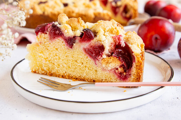 Pflaumenkuchen mit Streusel