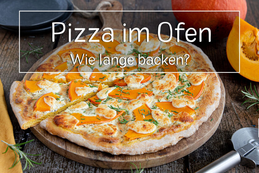 Wie lange muss eine Pizza im Backofen backen?