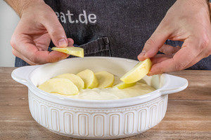 Äpfel schichten