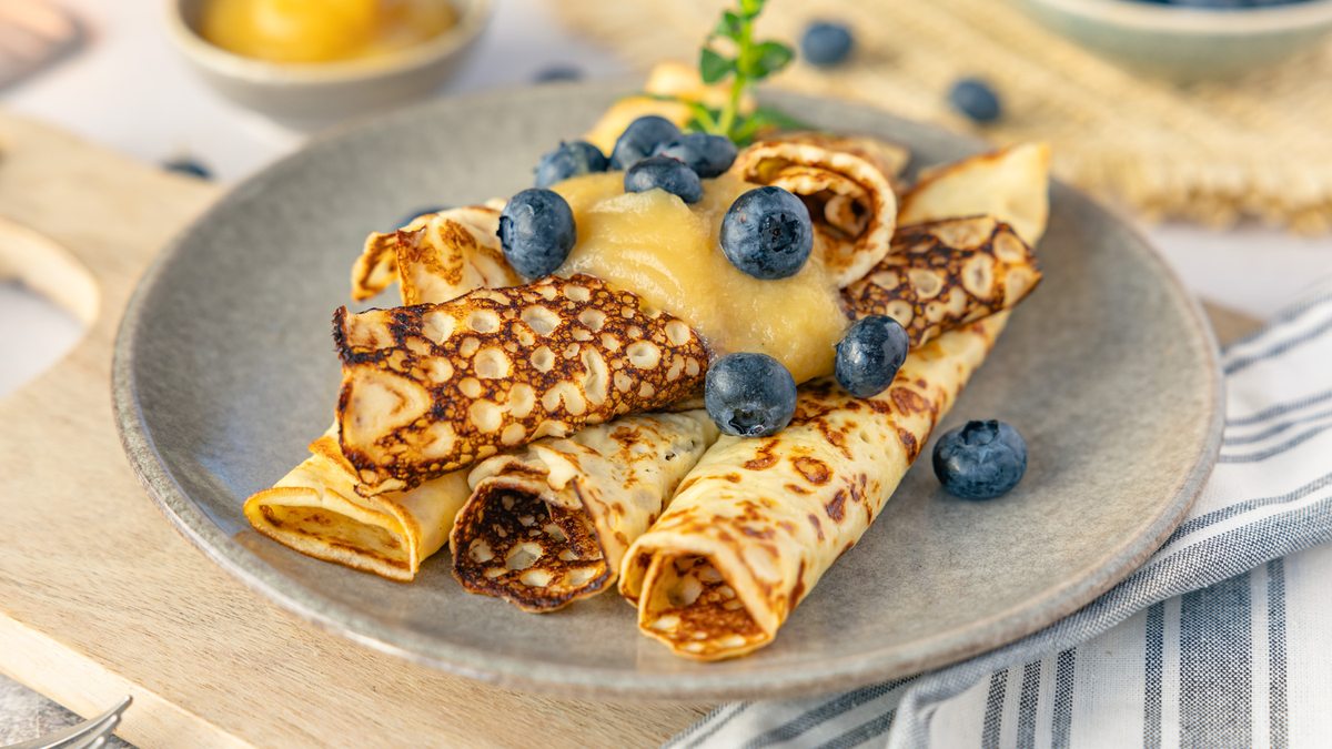 Low-Carb-Quarkpfannkuchen ohne Mehl | Rezept - eat.de