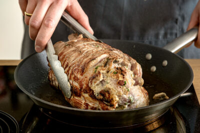 Rollbraten anbraten