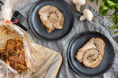 Rollbraten im Bratschlauch
