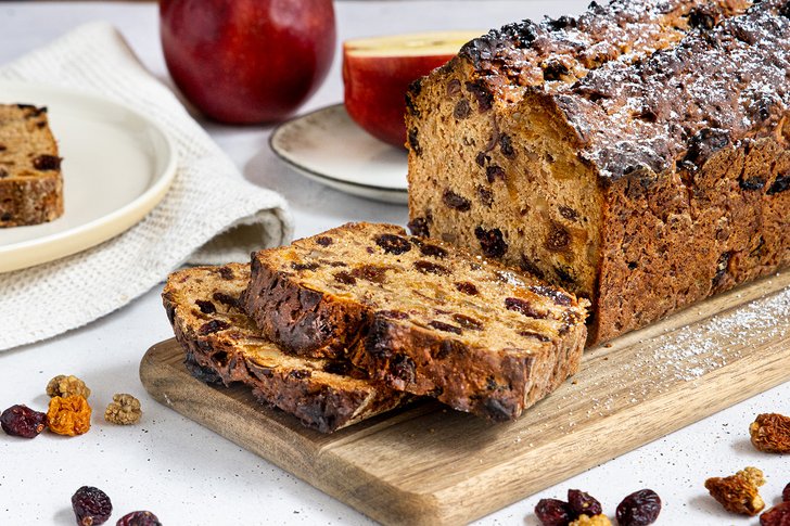 Saftiges Früchtebrot