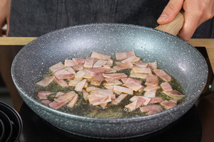 Kochschinken anbraten