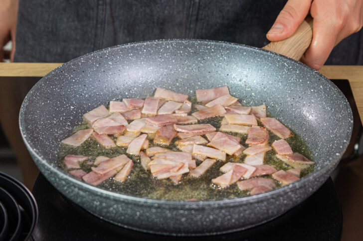 Kochschinken anbraten