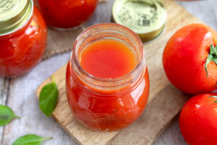 Tomatenpassata selber machen