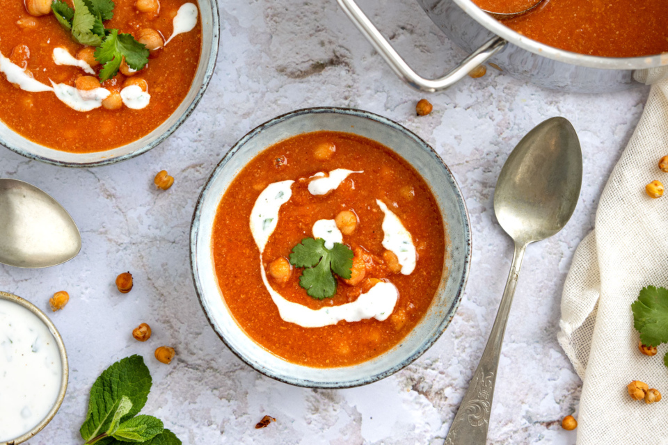 Schnelle Tomatensuppe: ganz einfach zubereitet