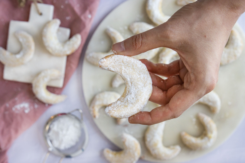 Vanillekipferl ohne Mandeln
