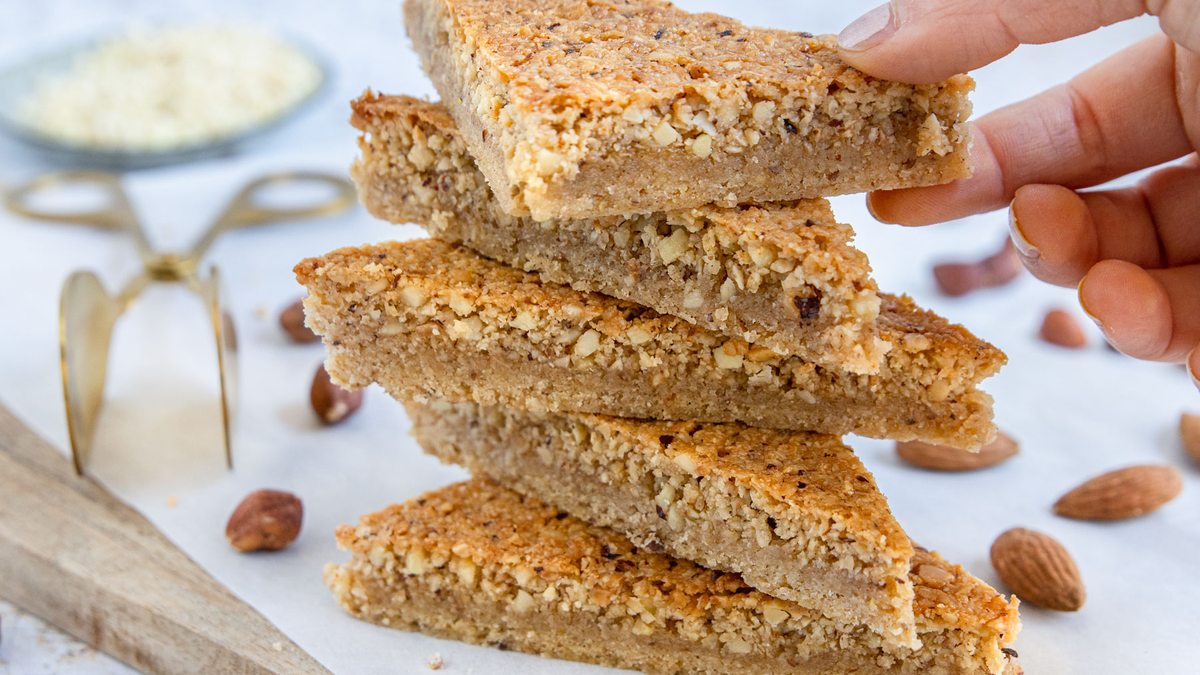 Vegane Nussecken