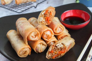 Vegetarische Frühlingsrollen