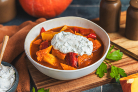 Vegetarisches Kürbisgulasch