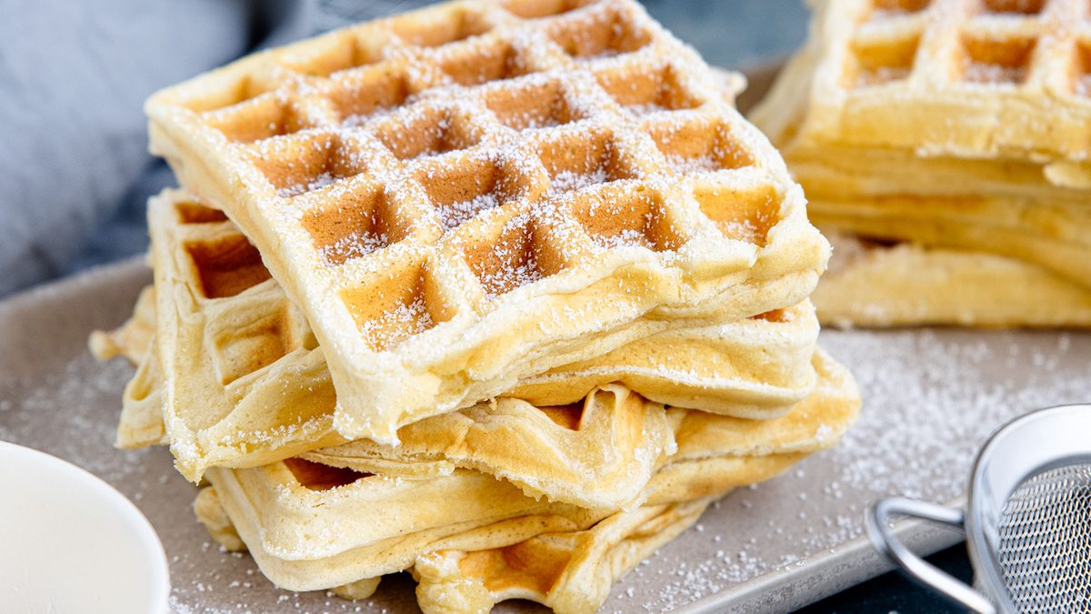 Belgische Waffeln: das einfache Grundrezept
