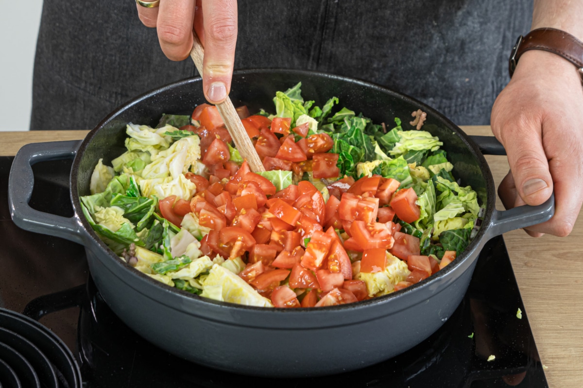 Wirsing-Hackfleisch-Pfanne | Rezept - eat.de