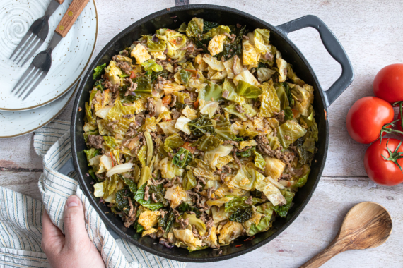 Wirsing-Hackfleisch-Pfanne | Rezept - eat.de