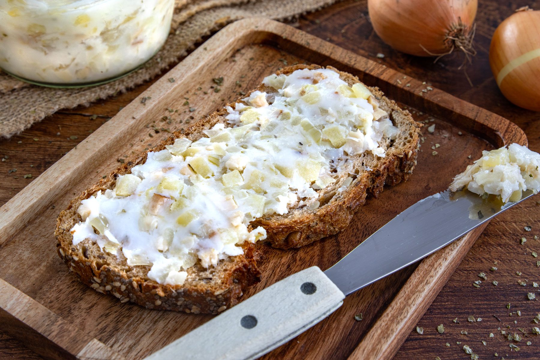 Zwiebelschmalz selber machen | Rezept