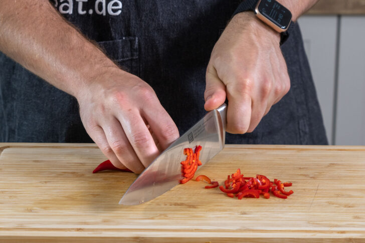 Chili schneiden