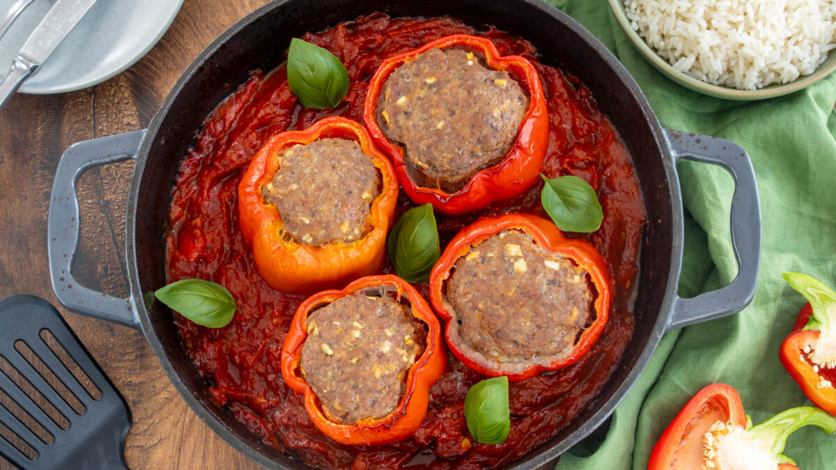 Gefüllte Paprikaschoten | Rezept - eat.de