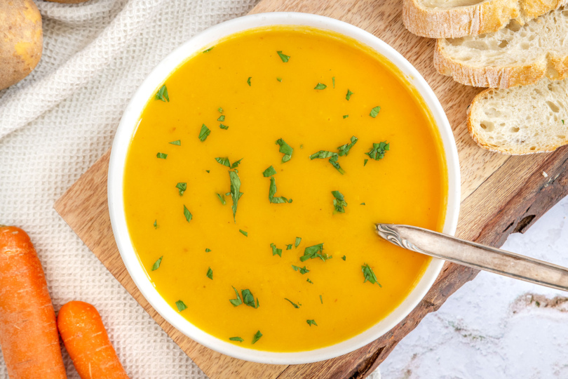 Karottensuppe nach Omas Art