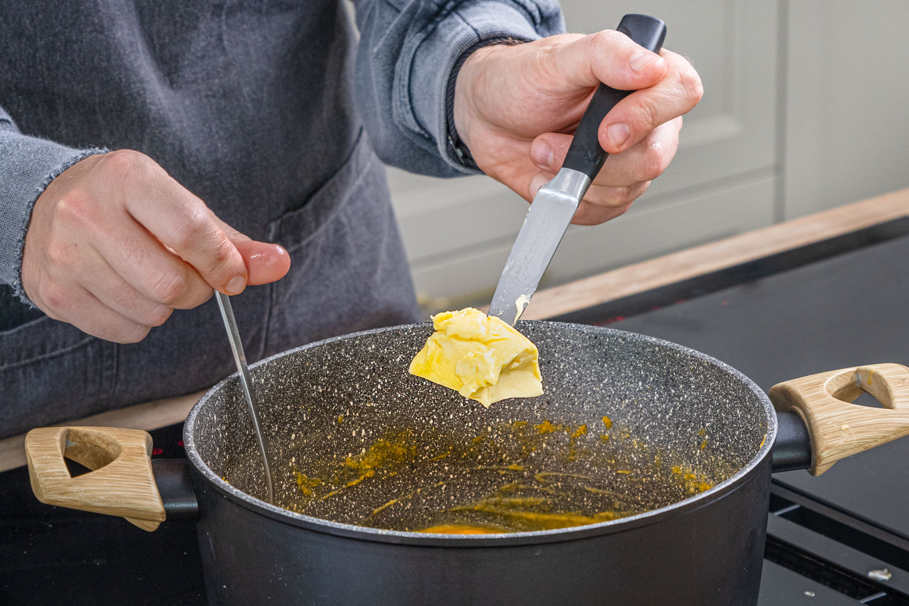 Butter zum Butternut geben