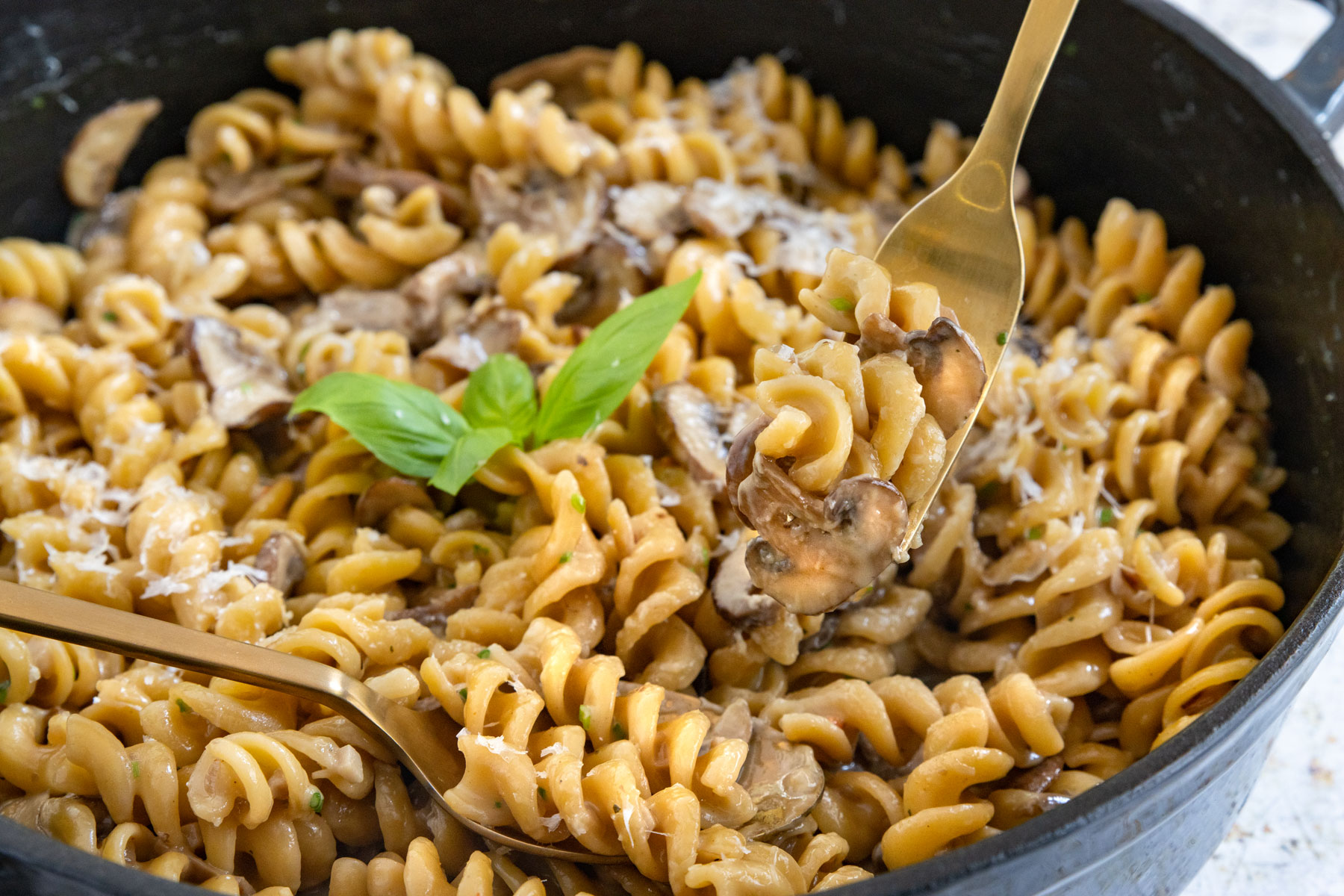 One-Pot-Pilz-Pasta