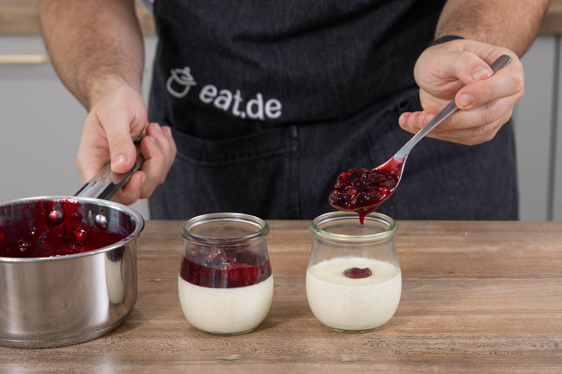Panna Cotta ohne Gelatine Rezept eat.de