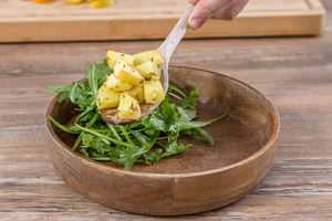 Kartoffeln hinzugeben
